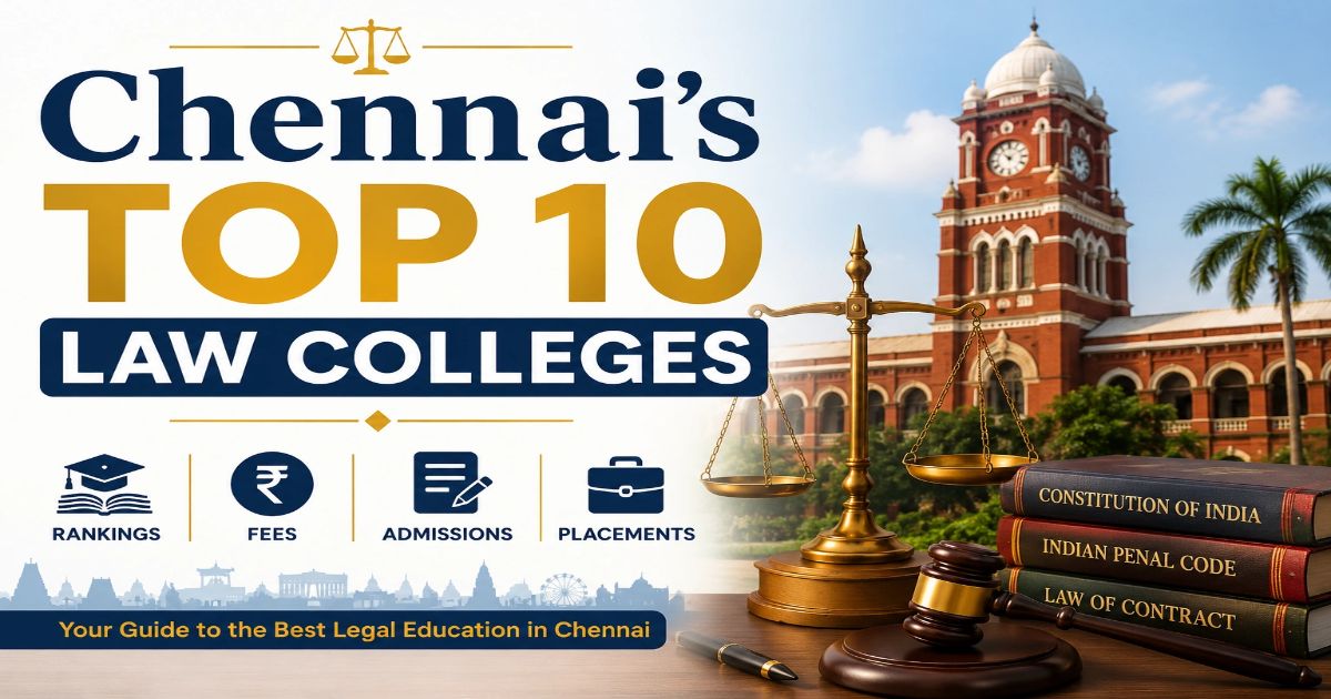Chennai's Top 10 Law Colleges