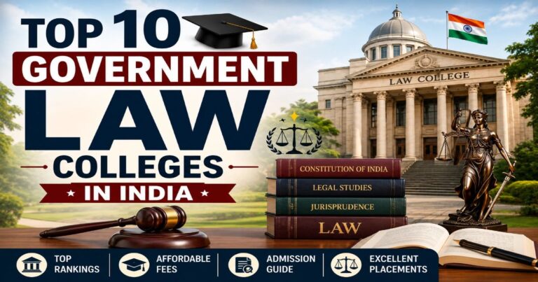 Top 10 Government Law Colleges in India