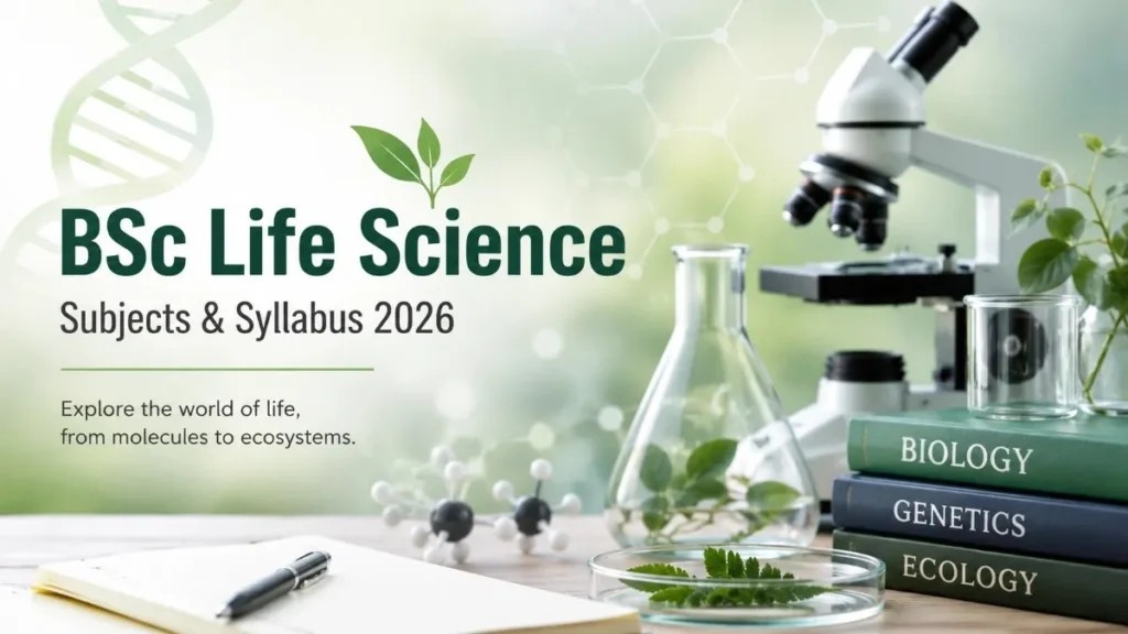 BSc Life Science Subjects 2026: Semester-Wise Syllabus & Core Subjects