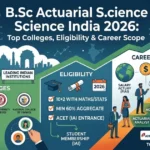 BSc Actuarial Science in India 2026: Top Colleges, Eligibility & Career Scope