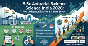 BSc Actuarial Science in India 2026: Top Colleges, Eligibility & Career Scope