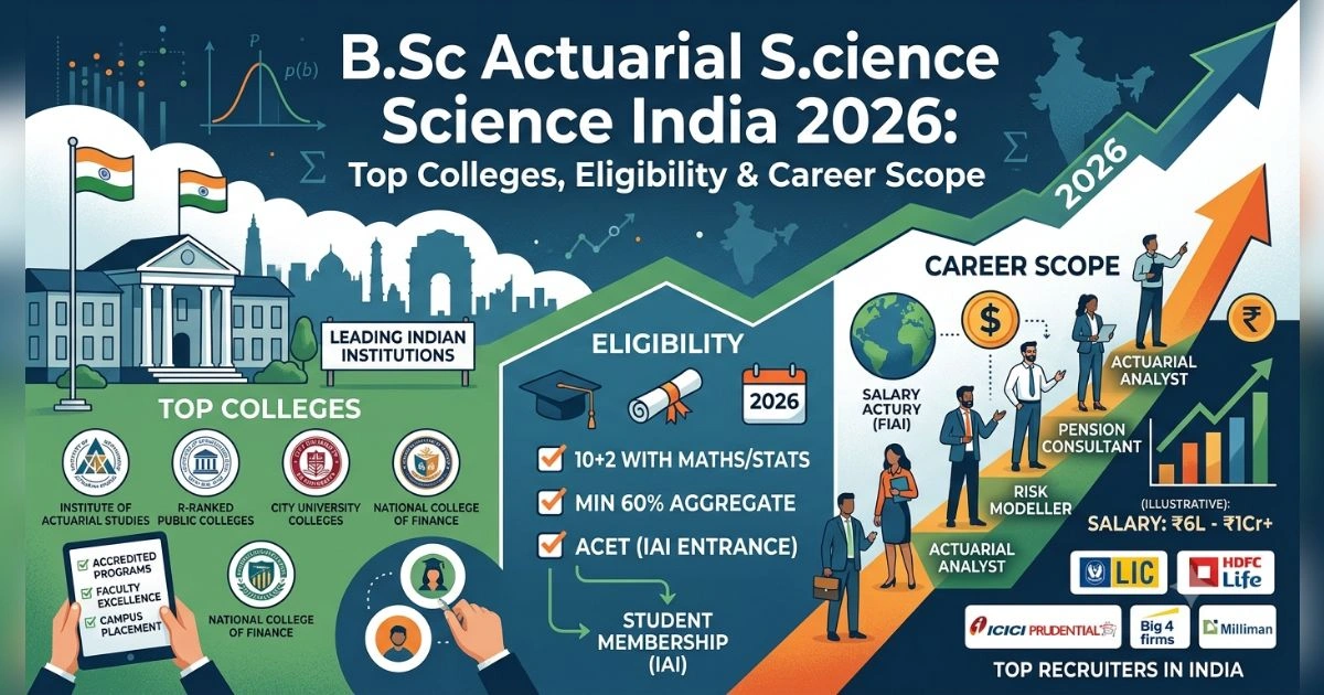 BSc Actuarial Science in India