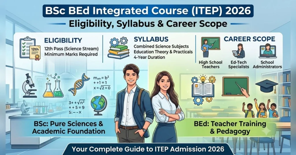 BSc BEd Integrated Course (ITEP) 2026: Eligibility, Syllabus & Career Scope