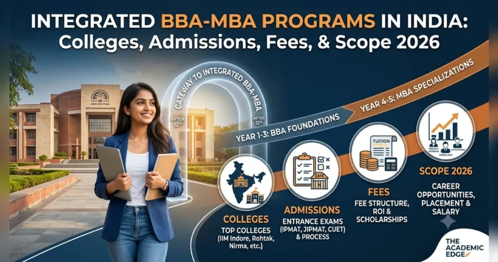 Integrated BBA-MBA Programs in India: Colleges, Admissions, Fees, & Scope 2026