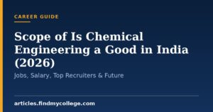 Scope of Is Chemical Engineering a Good in India (2026): Jobs, Salary, Top Recruiters & Future