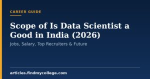Scope of Is Data Scientist a Good in India (2026): Jobs, Salary, Top Recruiters & Future