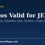 Is Nios Valid for JEE: Course Details, Eligibility, Fees, Syllabus, Scope & Salary (2026)