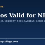 Is Nios Valid for NEET: Course Details, Eligibility, Fees, Syllabus, Scope & Salary (2026)