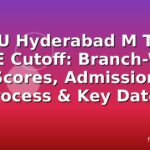 JNTU Hyderabad M Tech GATE Cutoff: Branch-Wise Scores, Admission Process & Key Dates