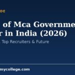 Scope of Mca Government Sector in India (2026): Jobs, Salary, Top Recruiters & Future