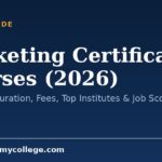 Marketing Certificate Courses (2026): Eligibility, Duration, Fees, Top Institutes & Job Scope