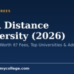 MBA Distance University (2026): Is It Valid & Worth It? Fees, Top Universities & Admission