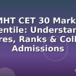 MHT CET 30 Marks Percentile: Understanding Scores, Ranks & College Admissions