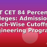MHT CET 84 Percentile Colleges: Admission & Branch-Wise Cutoffs For Engineering Programs