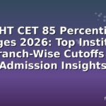 MHT CET 85 Percentile Colleges 2026: Top Institutes, Branch-Wise Cutoffs & Admission Insights