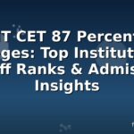 MHT CET 87 Percentile Colleges: Top Institutions, Cutoff Ranks & Admission Insights