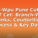 Mit-Wpu Pune Cutoff MHT Cet: Branch-Wise Ranks, Counselling Process & Key Dates