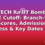 MTECH Ra IIT Bombay GATE Cutoff: Branch-Wise Scores, Admission Process & Key Dates 2026
