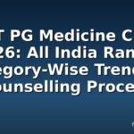 NEET PG Medicine Cutoff 2026: All India Ranks, Category-Wise Trends & Counselling Process