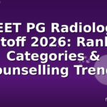 NEET PG Radiology Cutoff 2026: Ranks, Categories & Counselling Trends