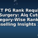 NEET PG Rank Required For Surgery: Aiq Cutoffs, Category-Wise Ranks & Counselling Insights 2026