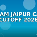 NIAM JAIPUR CAT CUTOFF 2026
