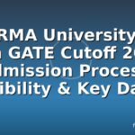 NIRMA University M Tech GATE Cutoff 2026: Admission Process, Eligibility & Key Dates