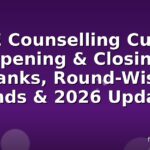 OJEE Counselling Cutoff: Opening & Closing Ranks, Round-Wise Trends & 2026 Updates