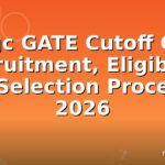 Ongc GATE Cutoff Cse: Recruitment, Eligibility & Selection Process 2026