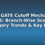 Ongc GATE Cutoff Mechanical 2026: Branch-Wise Scores, Category Trends & Key Dates