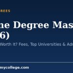 Online Degree Masters (2026): Is It Valid & Worth It? Fees, Top Universities & Admission