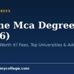 Online Mca Degree (2026): Is It Valid & Worth It? Fees, Top Universities & Admission