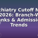 Psychiatry Cutoff NEET PG 2026: Branch-Wise Ranks & Admission Trends