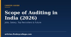 Scope of Auditing in India (2026): Jobs, Salary, Top Recruiters & Future