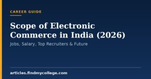 Scope of Electronic Commerce in India (2026): Jobs, Salary, Top Recruiters & Future