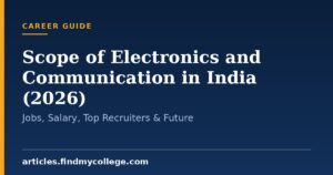 Scope of Electronics and Communication in India (2026): Jobs, Salary, Top Recruiters & Future