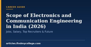 Scope of Electronics and Communication Engineering in India (2026): Jobs, Salary, Top Recruiters & Future