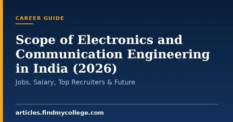 Scope of Electronics and Communication Engineering in India (2026): Jobs, Salary, Top Recruiters & Future