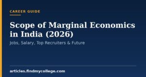 Scope of Marginal Economics in India (2026): Jobs, Salary, Top Recruiters & Future