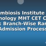 Symbiosis Institute Of Technology MHT CET Cutoff 2026: Branch-Wise Ranks & Admission Process