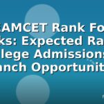 TS EAMCET Rank For 60 Marks: Expected Ranks, College Admissions & Branch Opportunities