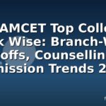 TS EAMCET Top Colleges Rank Wise: Branch-Wise Cutoffs, Counselling & Admission Trends 2026