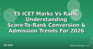 TS ICET Marks Vs Rank: Understanding Score-To-Rank Conversion & Admission Trends For 2026