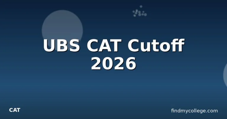 UBS CAT Cutoff 2026