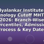 Vidyalankar Institute Of Technology Cutoff MHT CET 2026: Branch-Wise Percentiles, Admission Process & Key Dates