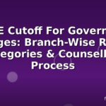 WBJEE Cutoff For Government Colleges: Branch-Wise Ranks, Categories & Counselling Process