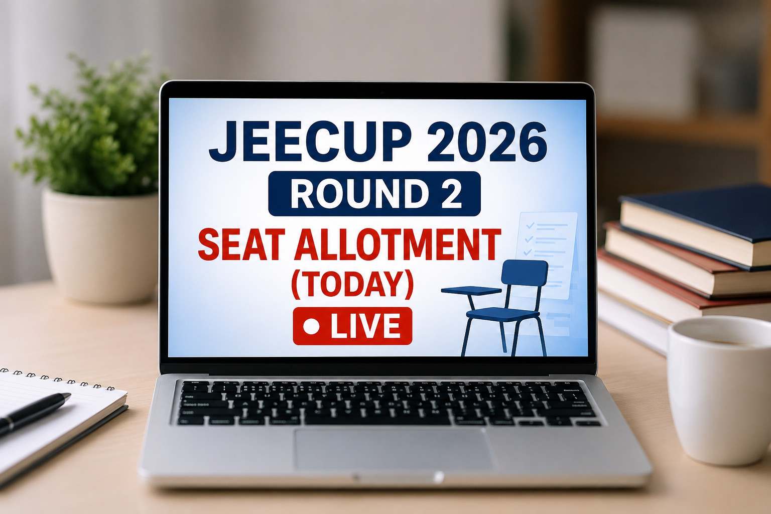 JEECUP 2026 Round 2 Seat Allotment (Today) LIVE