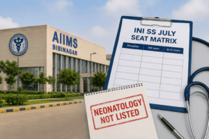 AIIMS Bibinagar DM/M.Ch Admissions 2026: INI SS July Seat Matrix Released; Neonatology Not Listed