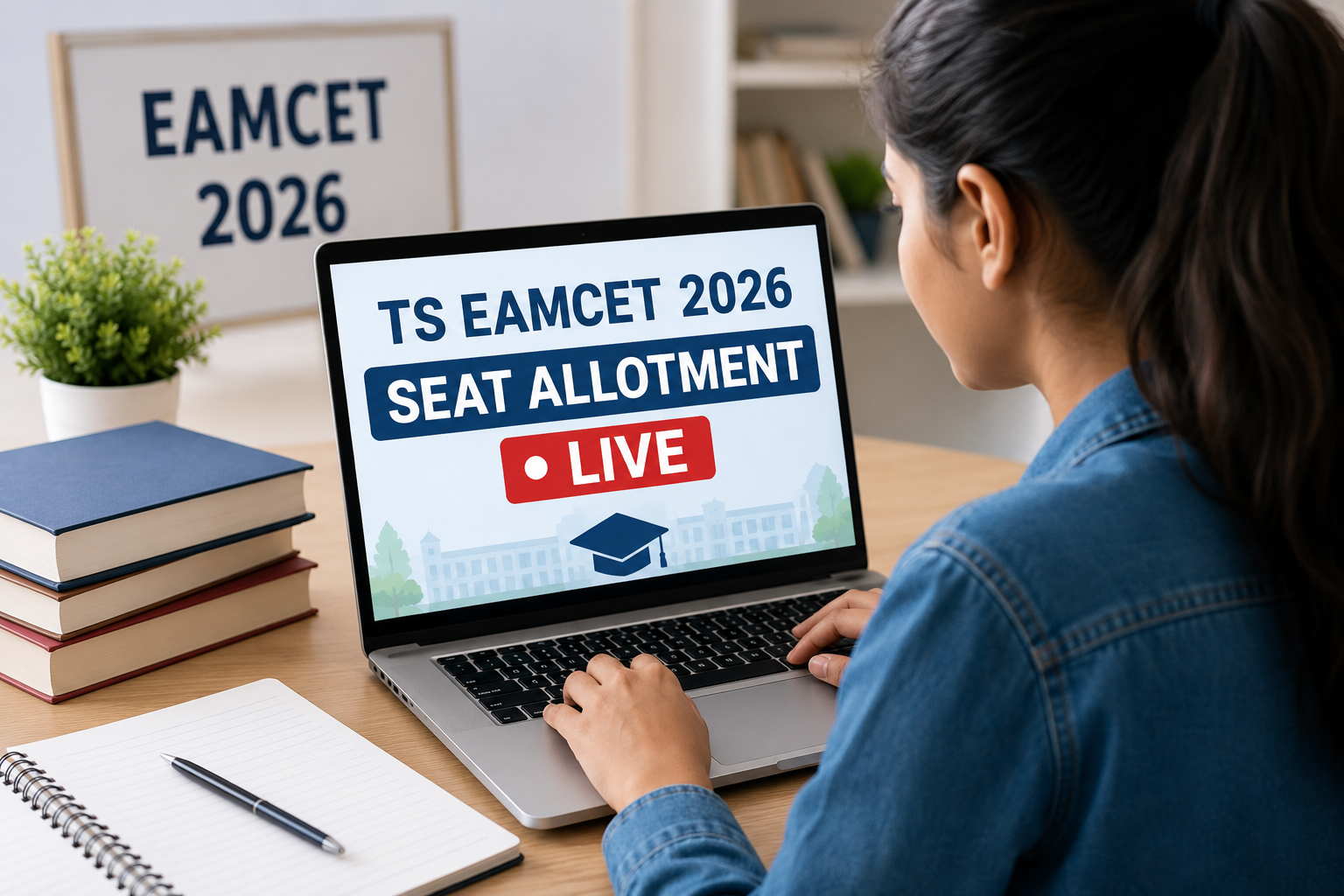 TS EAMCET 2026 Seat Allotment Live: Phase 1 Result Out Today at tgeapcet.nic.in