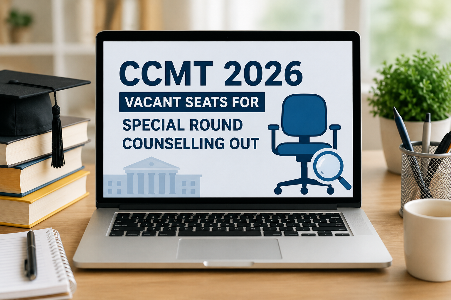 CCMT 2026 Vacant Seats for Special Round Counselling Out,